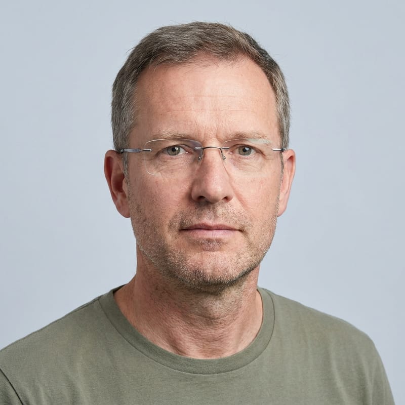 Rimless glasses